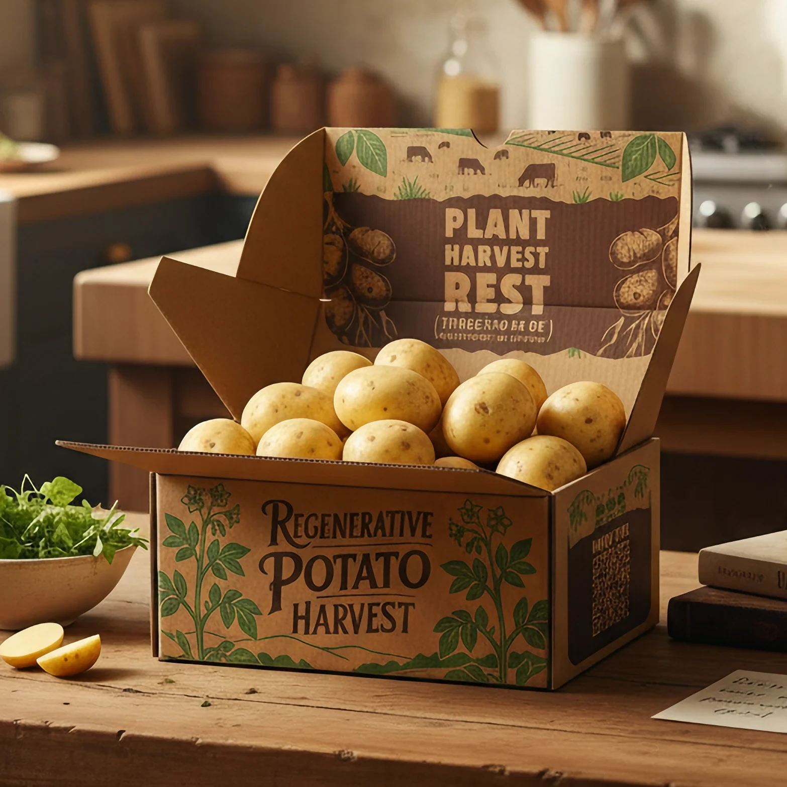 Regenerative Potato Harvest box