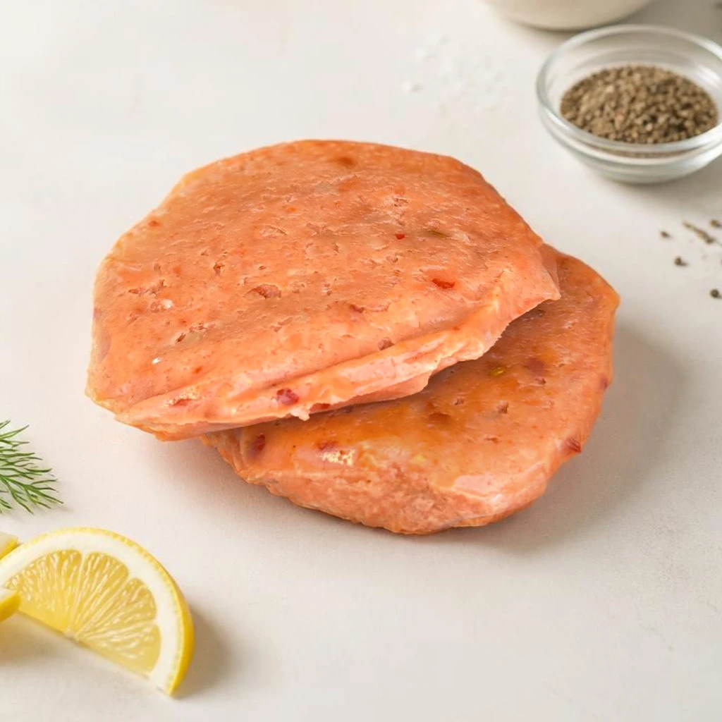 Spicy Sockeye Salmon Burger