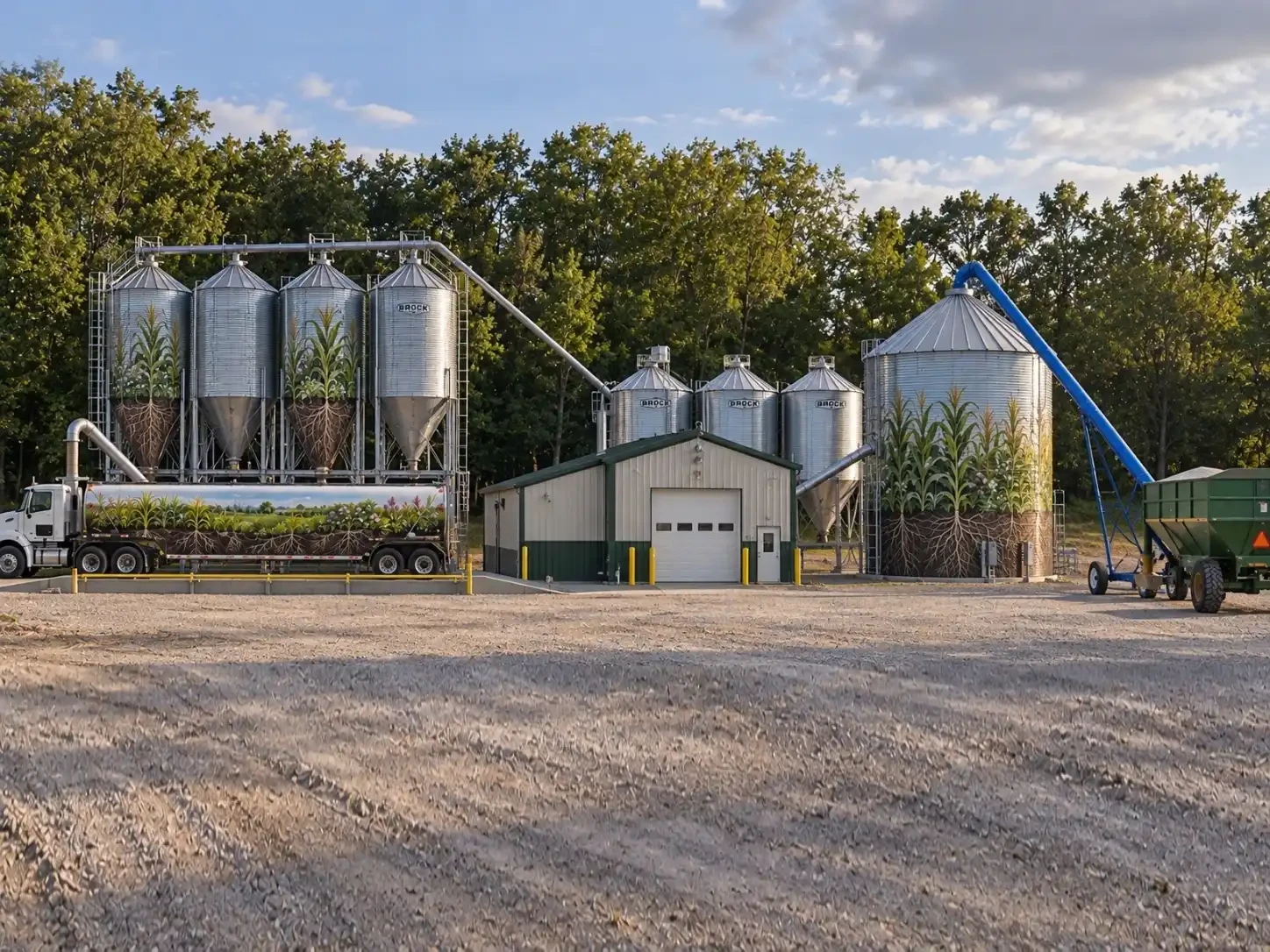 Regenerative feed mill project