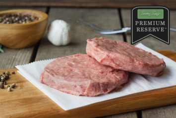 - Bacon infused Burgers -