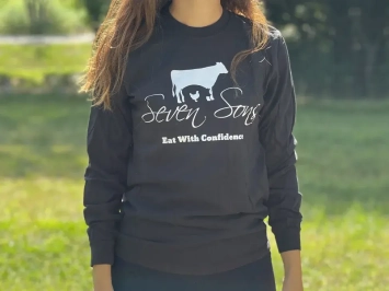 Long Sleeve T-shirt, Black (L)